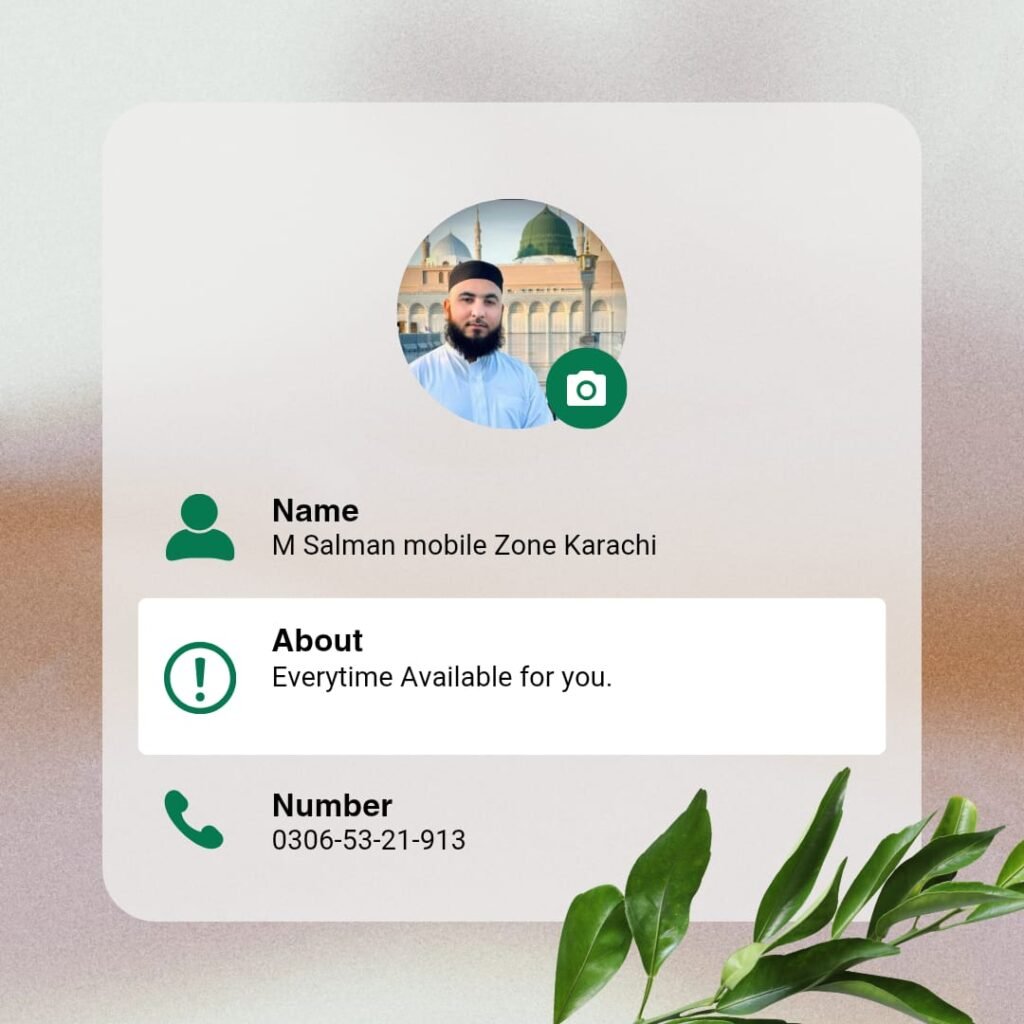 M Salman Mobile Zone Contact Number Karachi