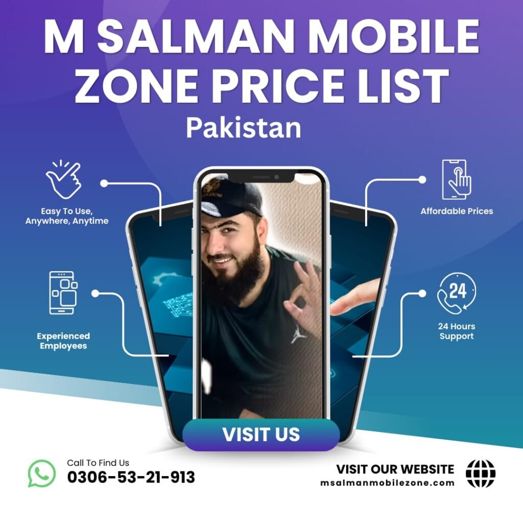M Salman Mobile Zone Price list Pakistan